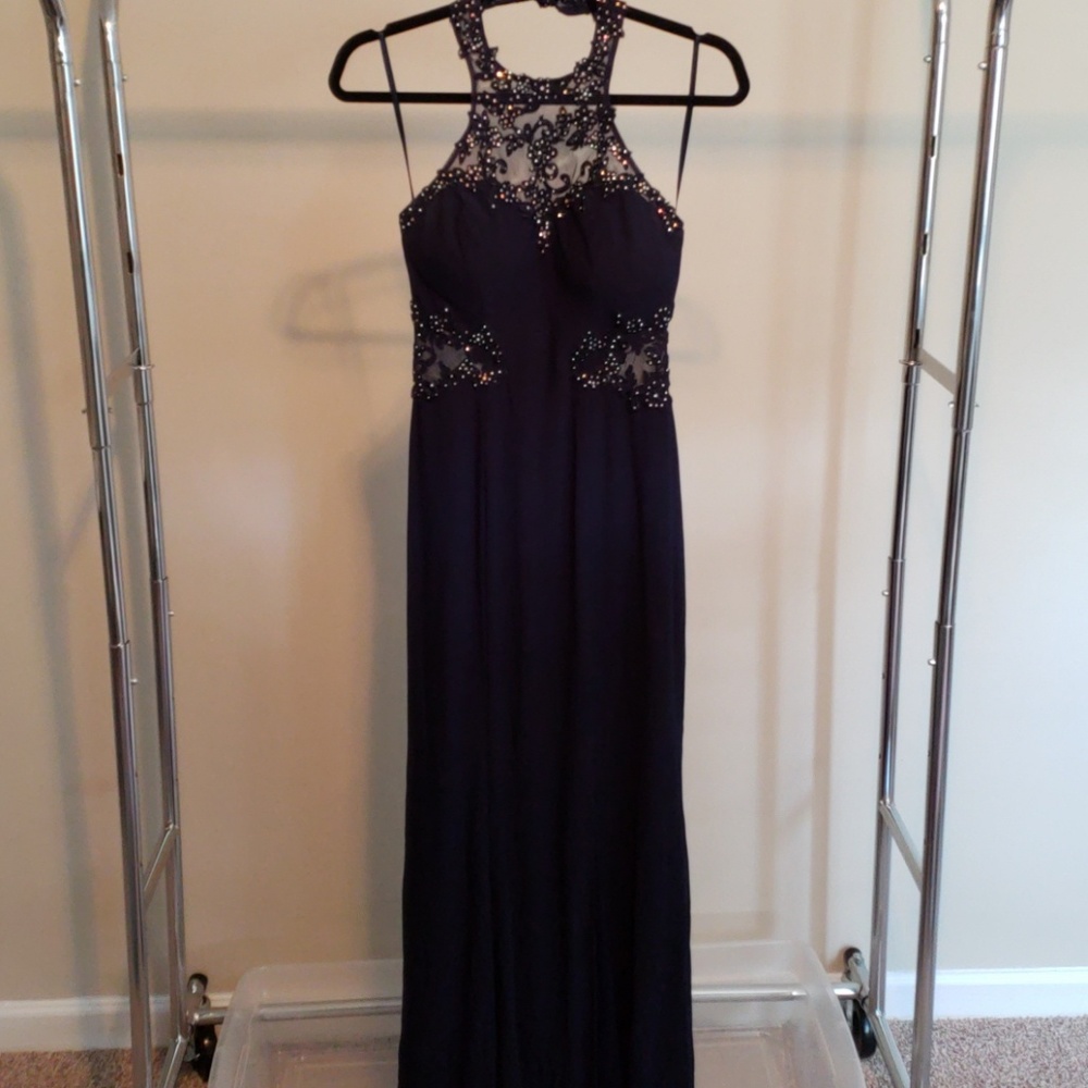 Navy Evening Gown